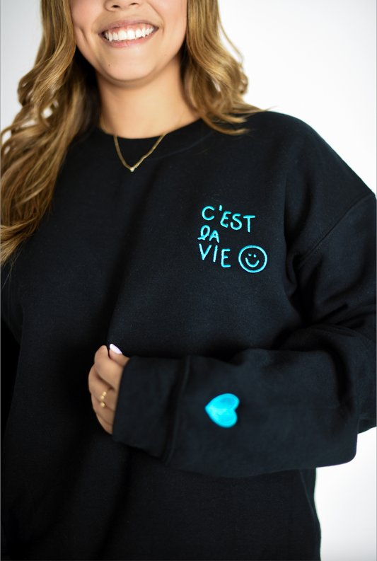 Ces't la vie sweatshirt